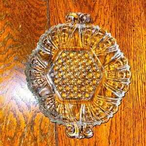 Anchor Hocking AHC44 Clear Glass Dish With Handles